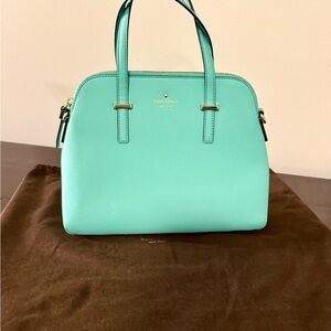 Kate Spade Cedar Street Maise Freshair Crossbody Satchel Leather Bag